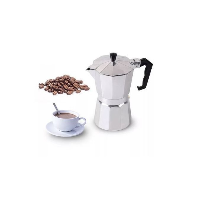 Cafetière Italienne - 9 Tasses - En Aluminium