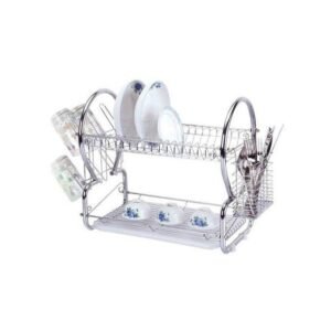 Égouttoir - deux Niveaux en Acier Inoxydable