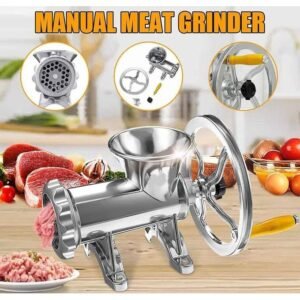 Hachoir à Viande ou Poisson Manuel - Inox grand model 32