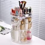 boîte de rangement maquillage rotatif - 360 degrés