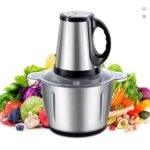 Hachoir à Viande et Légumes Electrique Inox 3 Litres