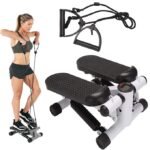 Mini Stepper Compact avec Résistance et Écran – Entraînement Complet à Domicile