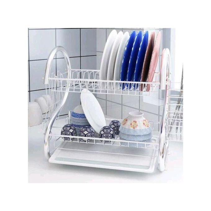 Égouttoir vaisselle 2 niveau inox