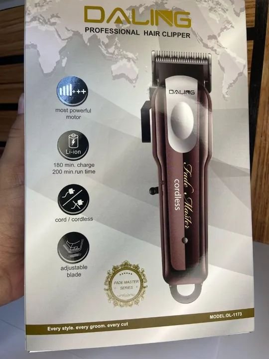 tondeuse à cheveux professionnelle sans fil Darling – Image 2