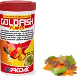 Aliment poissons composé en flocons pour rouges et autres poissons