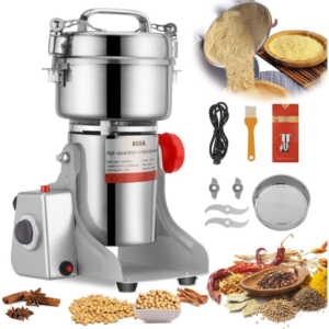 Moulin à grains électrique 2kg, 3200 W/32 000 tr/min en acier inoxydable à grande vitesse
