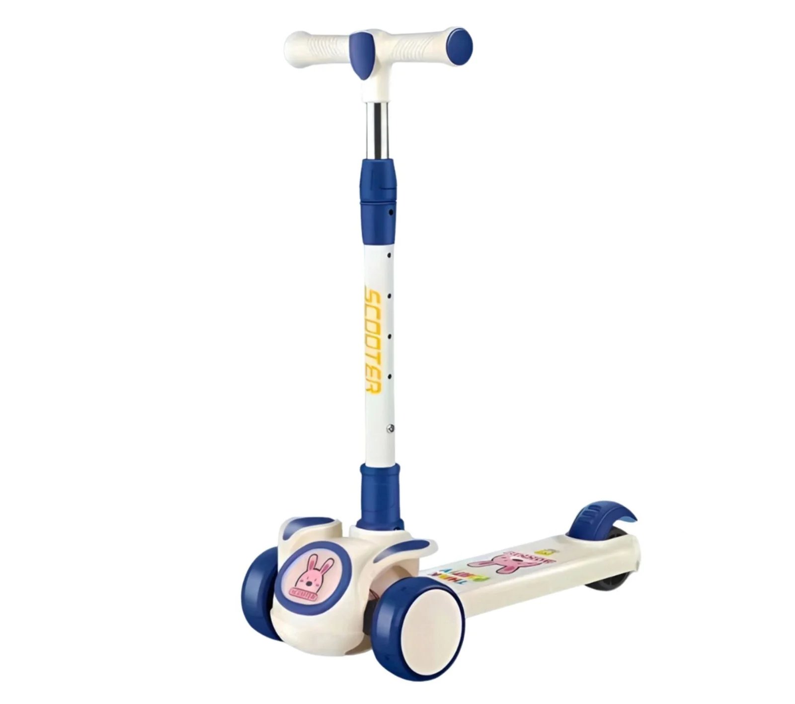 Trottinette avec musique pour enfants 2 a 7 ans