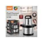 Hachoir à Viande Electrique - Inox - 6 Litres - Trancheuse Multifonctions