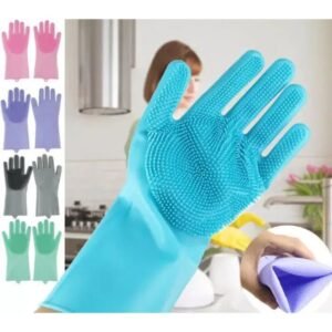 gants de vaisselle en silicone