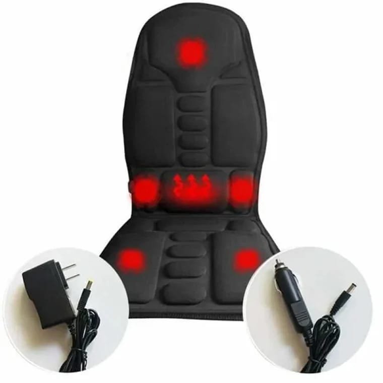 siège de massage vibrant avec fonction chauffante pour voiture et maison – Image 3