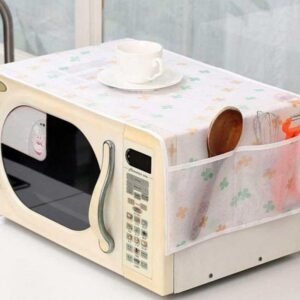 housse de protection en PEVA pour four à micro-ondes est conçue pour protéger contre la poussière et les taches