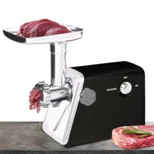 Partagez ce produit    Offre Anniversaire Hachoir à Viande électrique En Acier Inoxydable Multifonction - Puissance, précision et fraîcheur à chaque utilisation